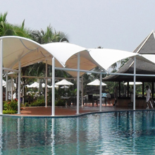Swimming Pool Tensile Structure